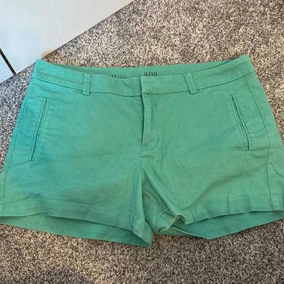 a.n.a Shorts Ana Womens 2 Twill Mint Colored Shorts Poshmark